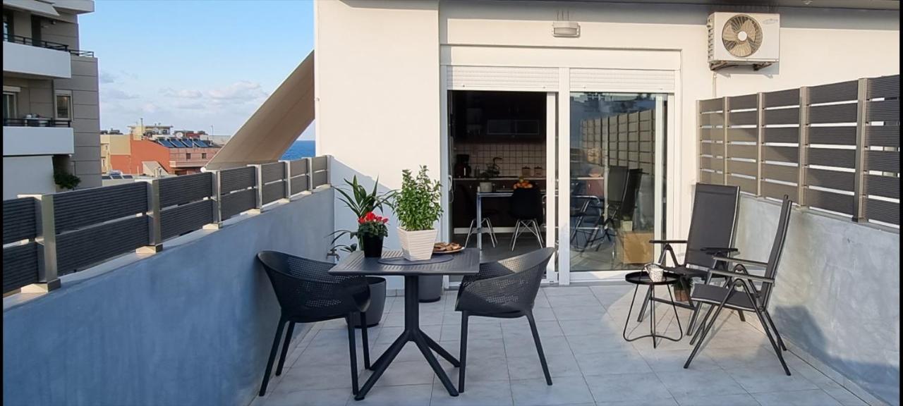 Bright & Modern Apt With View Héraklion Extérieur photo